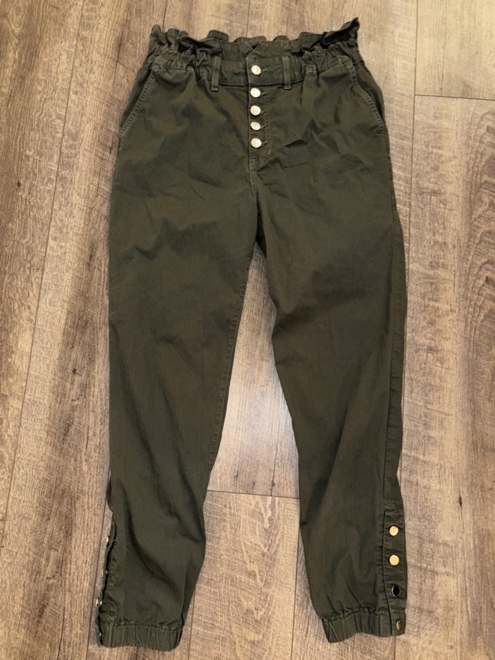 Veronica Beard Tedi Tapered High Rise Pant - Picture 3 of 5